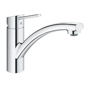 Baterie de bucatarie Grohe Swift, cartus ceramic 35 mm, finisaj cromat